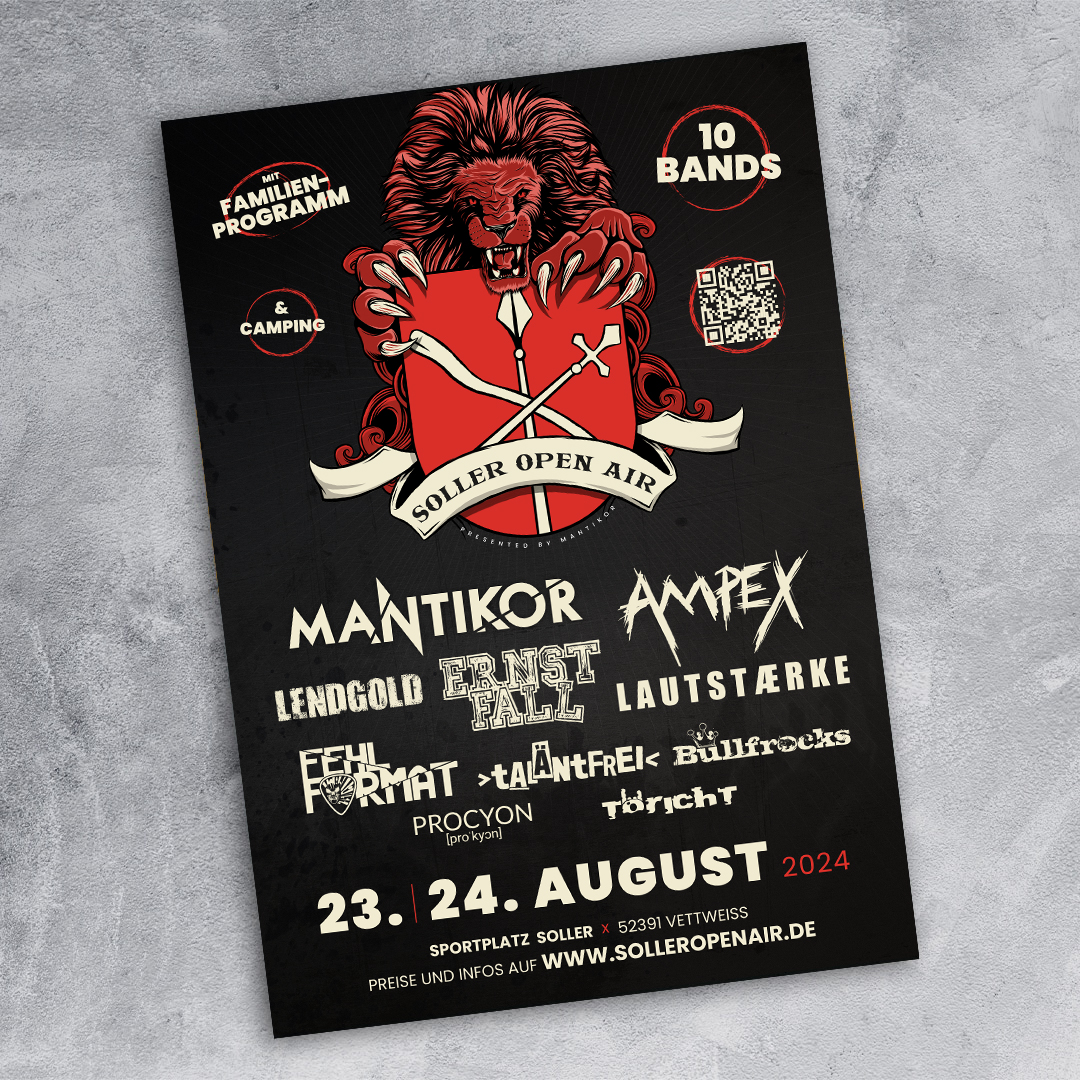 MANTIKOR Heimspiel - Soller Open Air Festival Titelbild